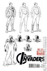 Variant Cover for All-New Invaders #1