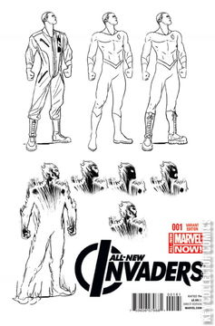 Variant Cover for All-New Invaders #1