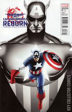 Variant Cover for Captain America Reborn #6