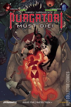 Variant Cover for Purgatori Must Die #5