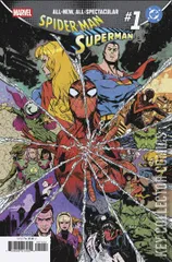 Variant Cover for Marvel / DC: Spider-Man / Superman #1