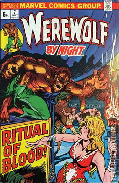 Variant Cover for Werewolf By Night #7