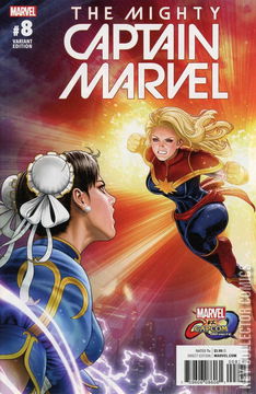 Variant Cover for Mighty Captain Marvel #8