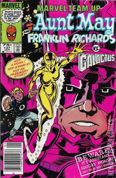 Variant Cover for Marvel Team-Up #137