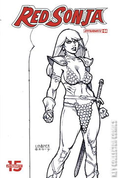 Variant Cover for Red Sonja #4