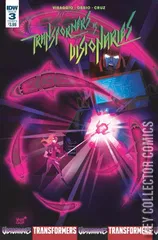 Variant Cover for Transformers vs. the Visionaries #3