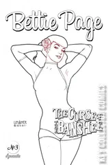 Variant Cover for Bettie Page: The Curse of the Banshee #3