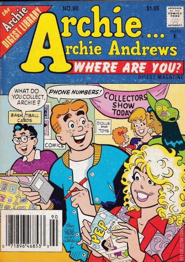 Archie Andrews Where Are You 90 Published December 199 6880