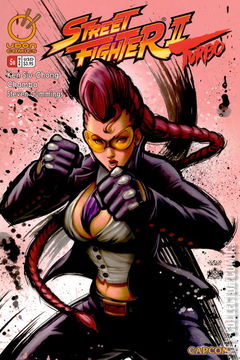 Variant Cover for Street Fighter II Turbo #5