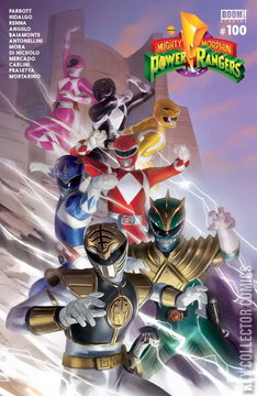 Variant Cover for Mighty Morphin Power Rangers #100
