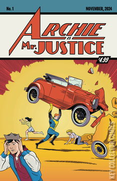 Variant Cover for Archie Is Mr. Justice #1