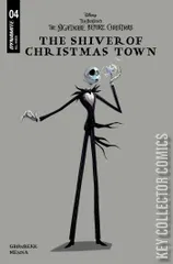 Variant Cover for The Nightmare Before Christmas: The Shiver of Christmas Town #4