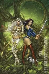Variant Cover for Grimm Fairy Tales vs. Wonderland #2