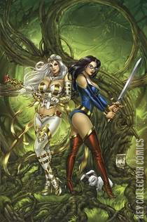 Variant Cover for Grimm Fairy Tales vs. Wonderland #2