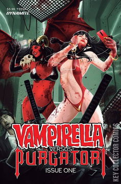 Variant Cover for Vampirella vs. Purgatori #1