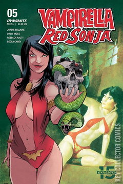 Variant Cover for Vampirella / Red Sonja #5