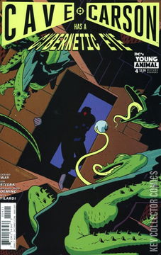 Variant Cover for Cave Carson Has a Cybernetic Eye #4