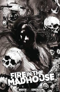 Variant Cover for Fire in the Madhouse #2