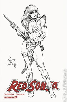 Variant Cover for Red Sonja #1