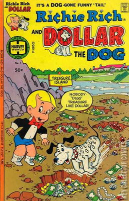 Richie Rich and Dollar the Dog