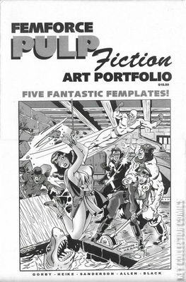 Femforce Pulp Fiction Art Portfolio