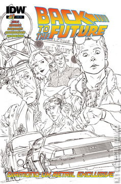 Variant Cover for Back to the Future #1