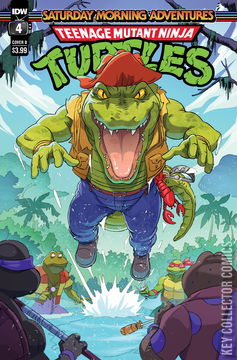 Variant Cover for Teenage Mutant Ninja Turtles: Saturday Morning Adventures #4