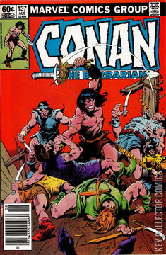 Variant Cover for Conan the Barbarian #137