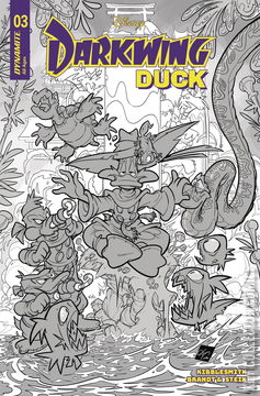 Variant Cover for Darkwing Duck #3