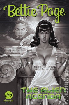 Variant Cover for Bettie Page: Alien Agenda #3