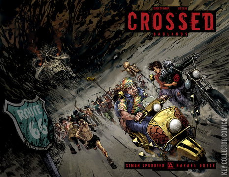 Variant Cover for Crossed: Badlands #39