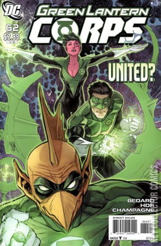 Variant Cover for Green Lantern Corps #62