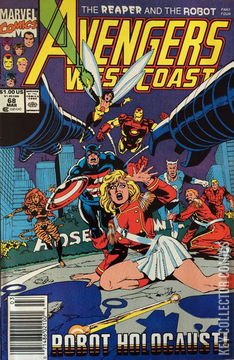 Variant Cover for West Coast Avengers #68