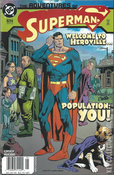 Variant Cover for Adventures of Superman #614