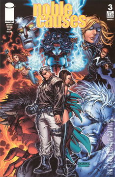Variant Cover for Noble Causes #3