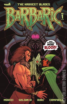 Variant Cover for Barbaric: The Harvest Blades #1