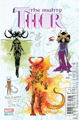 Variant Cover for Mighty Thor #3