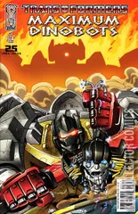 Variant Cover for Transformers: Maximum Dinobots #3