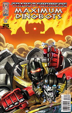 Variant Cover for Transformers: Maximum Dinobots #3
