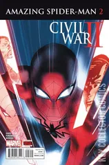 Cover for Civil War II: Amazing Spider-Man #2