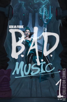 Variant Cover for Ninja Funk: B.A.D. Music #1