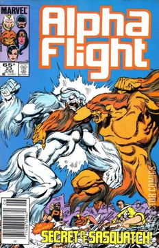 Variant Cover for Alpha Flight #23
