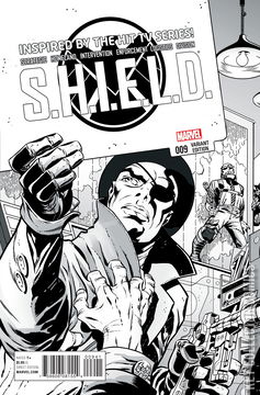 Variant Cover for S.H.I.E.L.D. #9