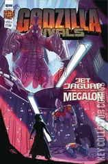 Cover for Godzilla Rivals: Jet Jaguar vs. Megalon #1