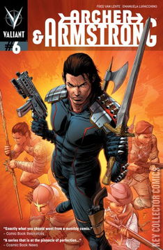 Variant Cover for Archer & Armstrong #6