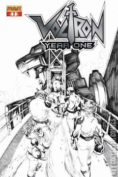 Variant Cover for Voltron: Year One #1