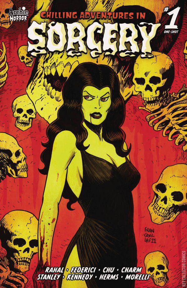 Cover art for Chilling Adventures in Sorcery #1 