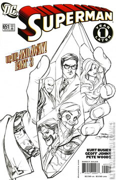 Variant Cover for Superman #651