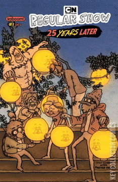 Variant Cover for Regular Show: 25 Years Later #1