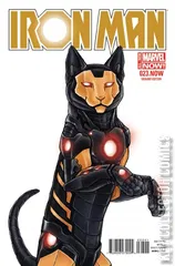 Variant Cover for Iron Man #23.NOW